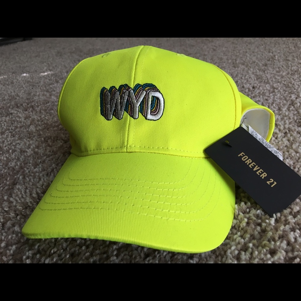 NWT F21 ‘WYD’ baseball hat